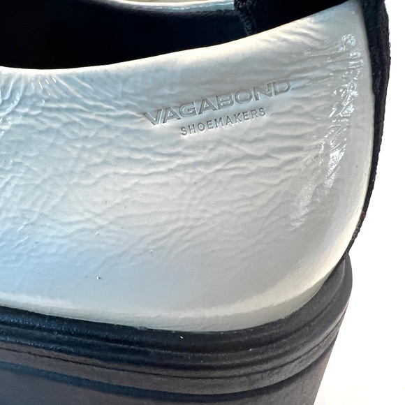 Vagabond Tara Platform Derby Off White &Black Size 39 - US size 9 - Picture 12 of 13